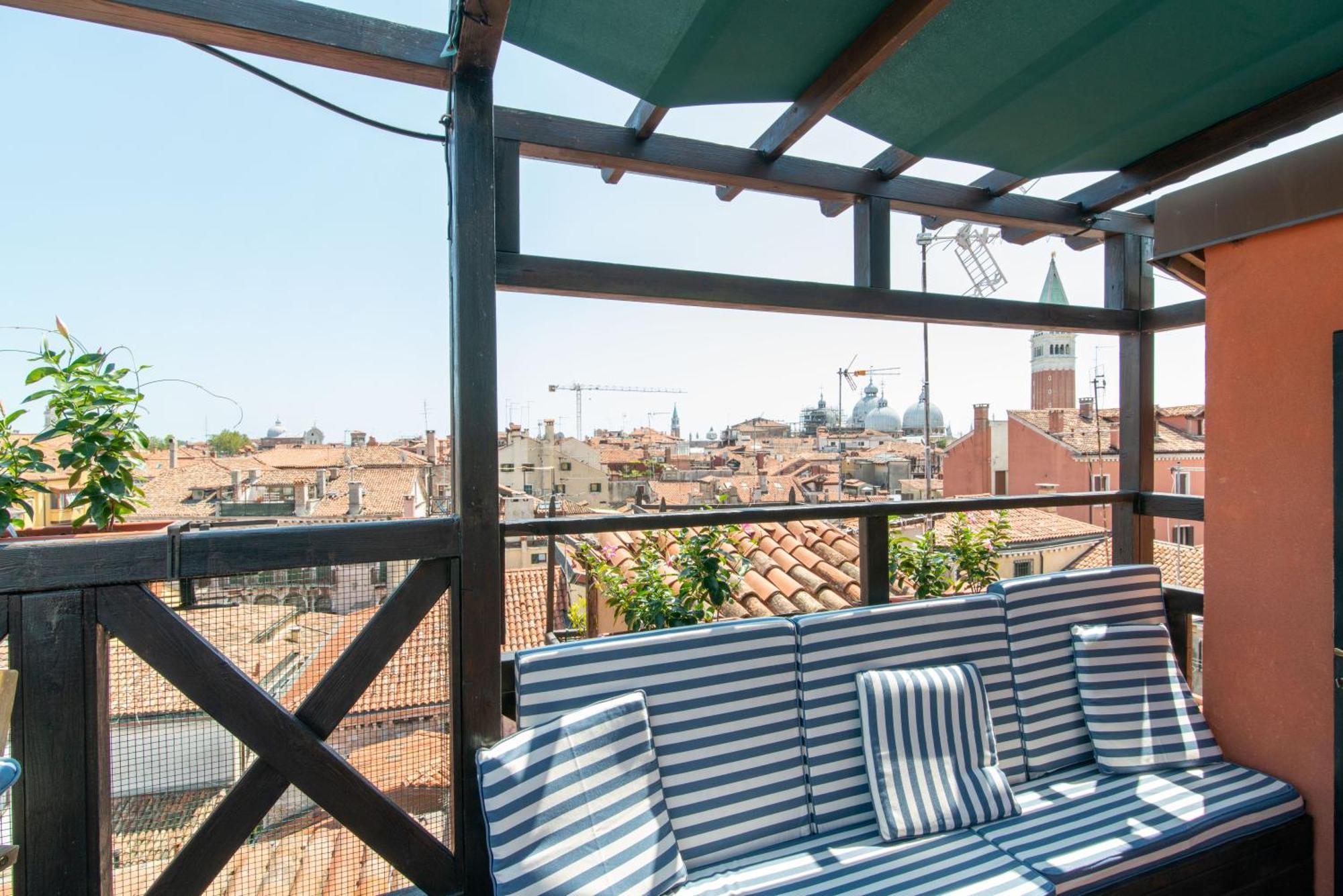 Penthouse With Rooftop Terrace And 360 Views Of Venice - Venice5Th Экстерьер фото